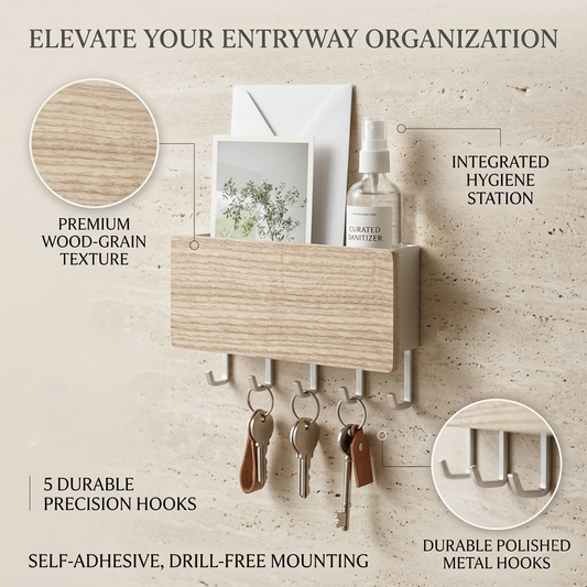 Harovex® Wall-Mount Key Rack